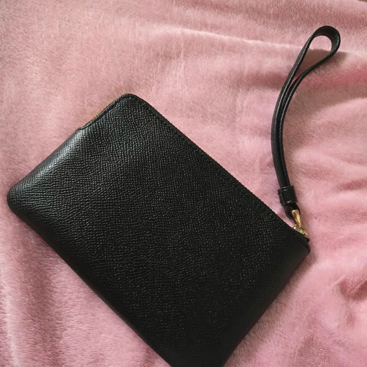 コーチ COACH ポーチ 財布 黒 クラッチバッグ 兼用 ミニバック