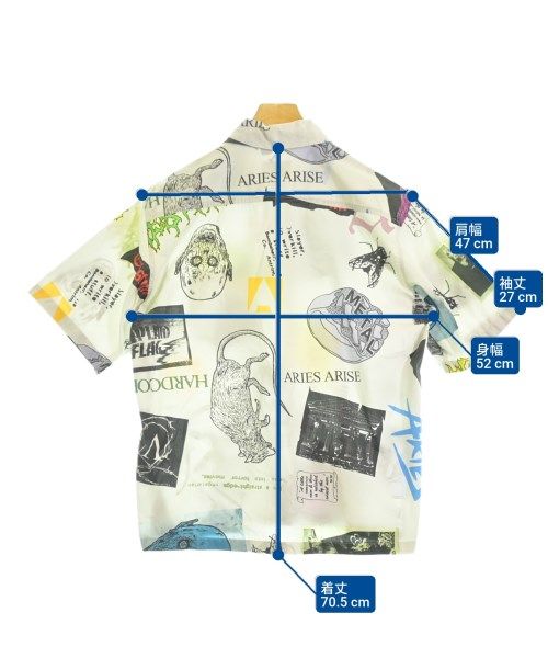 Aries カジュアルシャツ メンズ 【古着】【中古】【送料無料】 - メルカリ