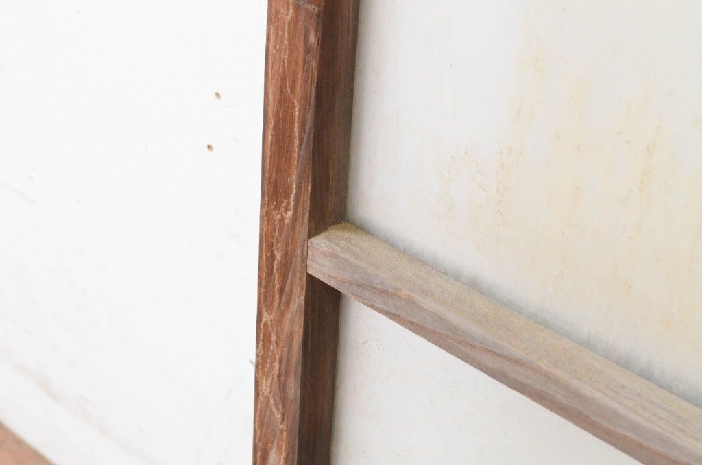 横桟ガラス窓1枚 アンティーク建具