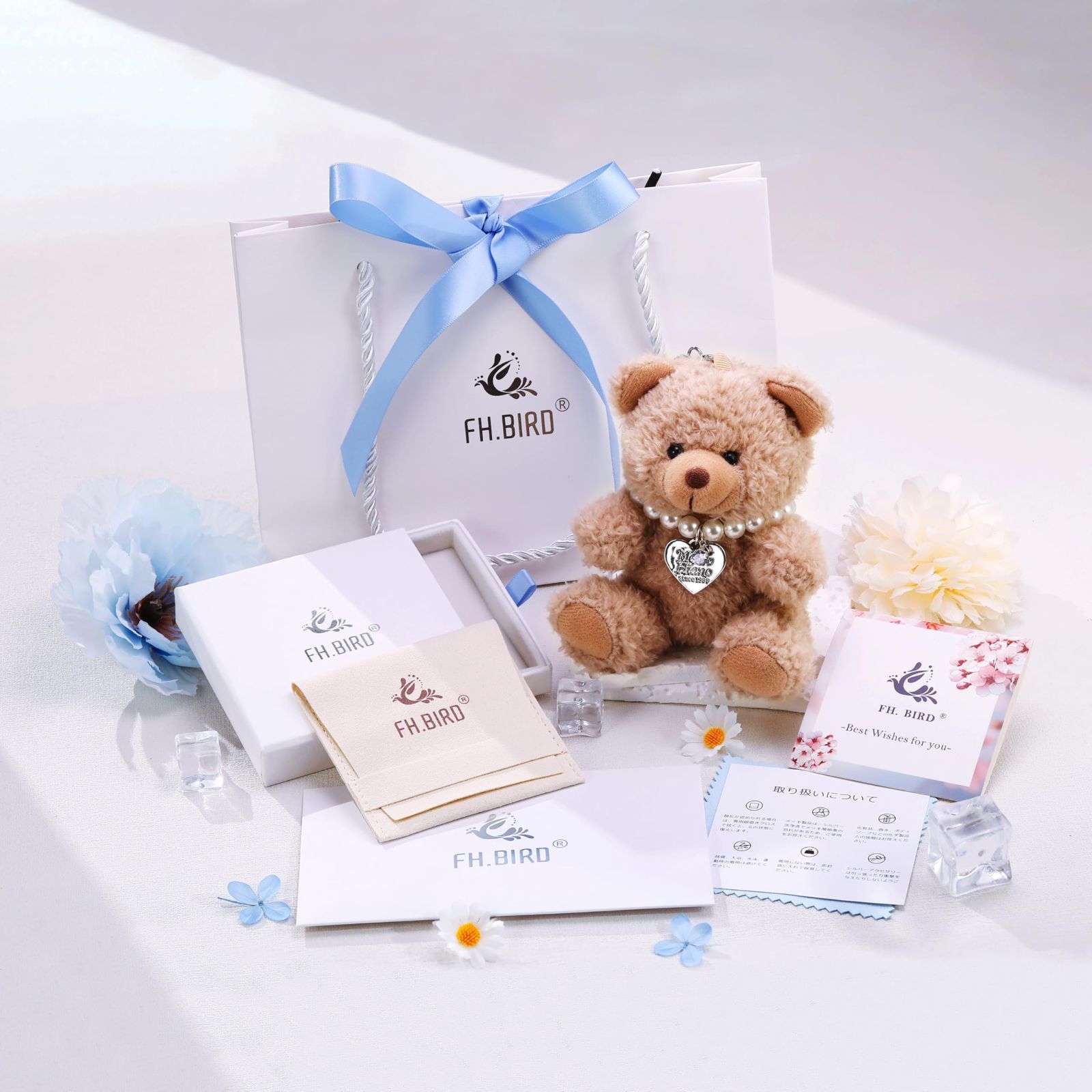 トパーズ スカイブルー シルバー925 セット 葉の形 ピアス 女性ペンダント レディース シトリン 金属アレルギー対応 ネックレス ジュエリー 誕生石 記念日 高校生 秋冬 bird Free プレゼント