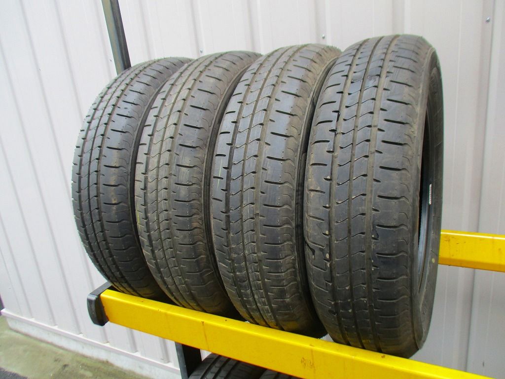 155 65 R 14 75 H ブリヂストン ECOPIA NEWNO 製 4本 インボイス領収書発行