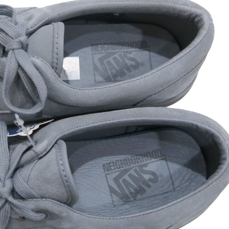 NEIGHBORHOOD ネイバーフッド x VANS バンズ 22AW VN.ERA CL-SHOES 222BWVNN-FWM01S ヴァンズ エラ グレー スニーカー シューズ サイズUS8.5 26.5cm novz MERCADOAVALIA_COM_BR