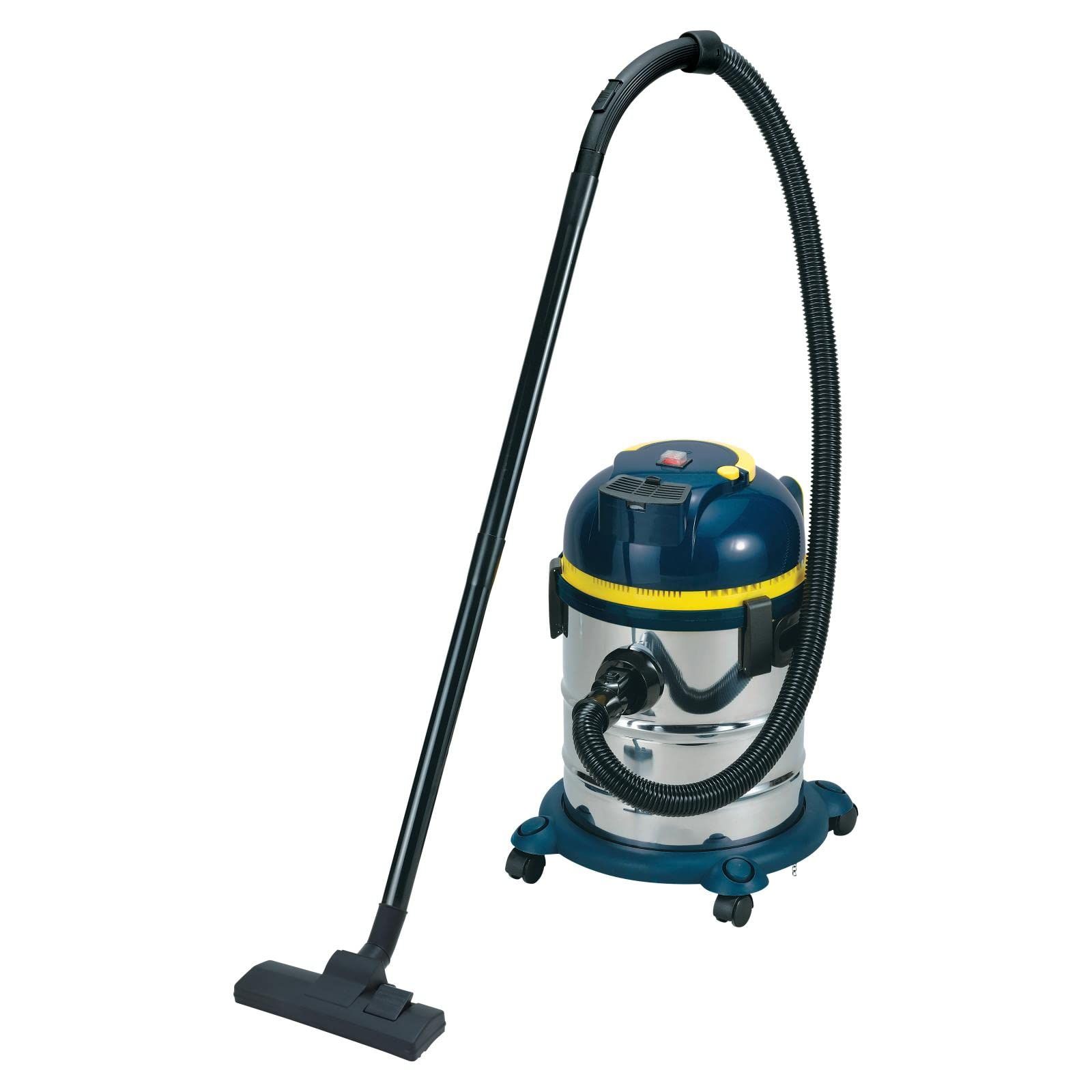 オンライン 品 パオック PAOCK ステンレス バキュームクリーナー 乾湿両用 吸込仕事率220 W ネイビー 20 L コード自動巻取付 NVC