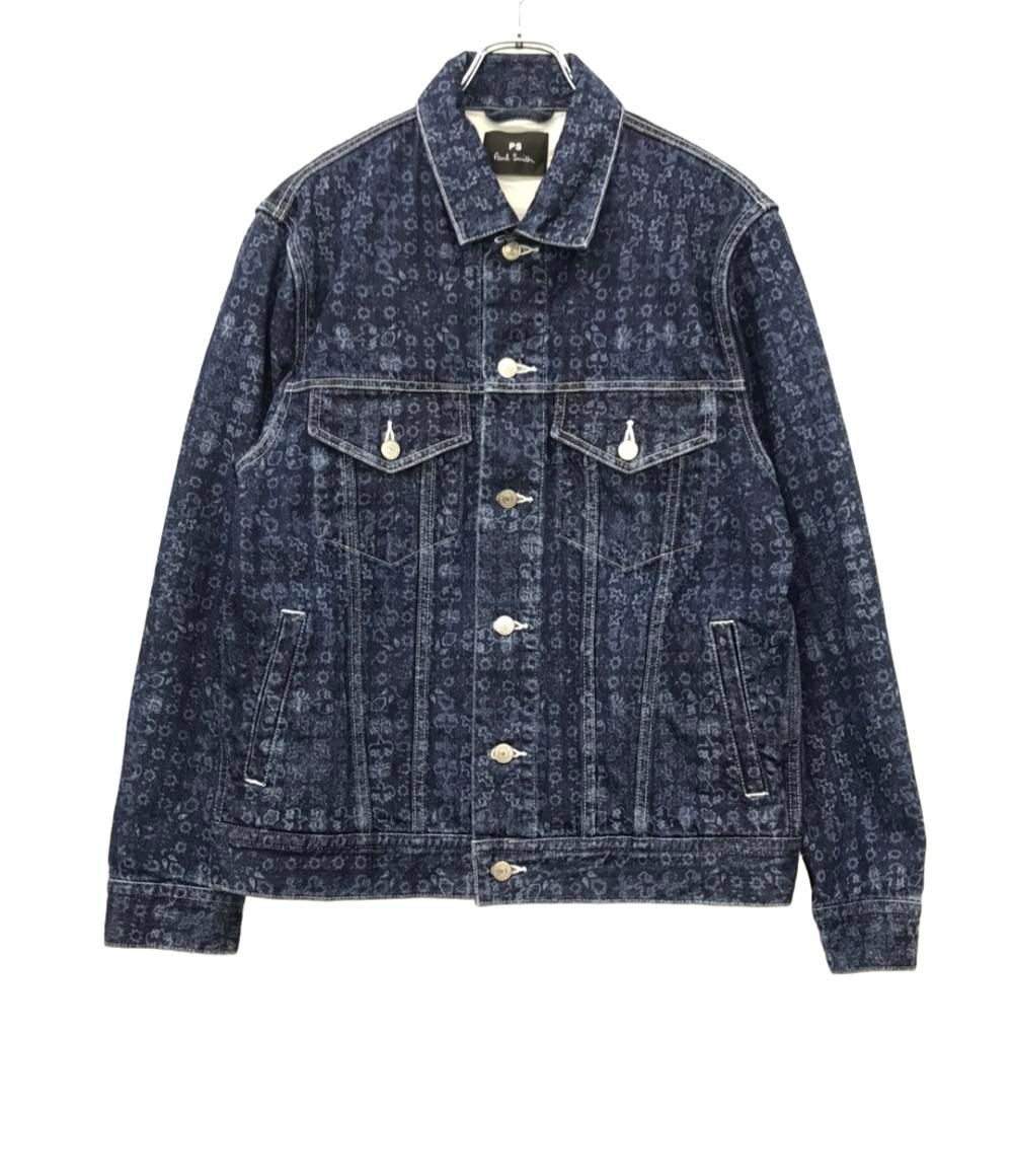 美品 ピーエスポールスミス デニムジャケット Laser Etched Dyeing PY