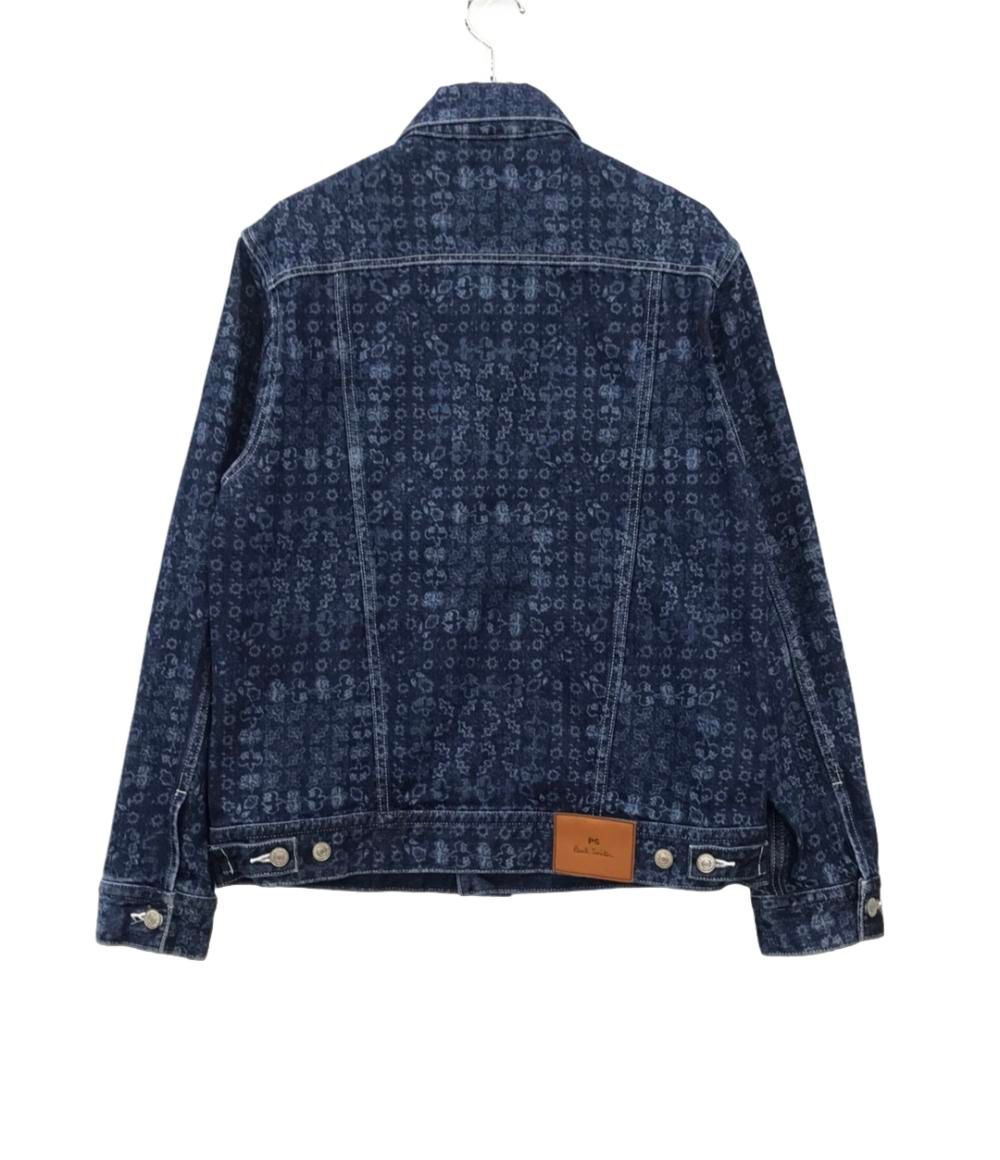 美品 ピーエスポールスミス デニムジャケット Laser Etched Dyeing PY