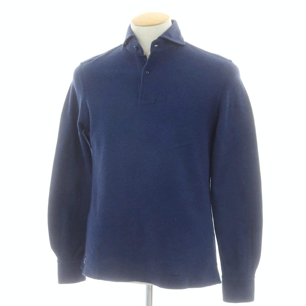 Guy Roverギローバーの長袖ポロシャツ、イタリア製 GUY ROVER ギローバー MADE IN ITALY コットン 長袖 ポロシャツ