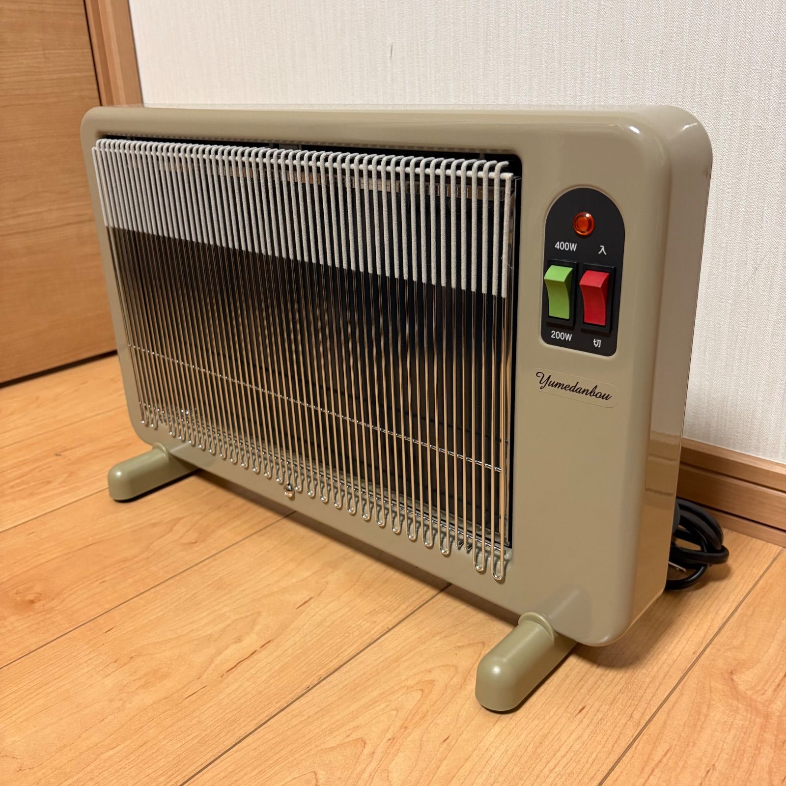 【美品】 夢暖望 400型 パネルヒーター YUME400-R17 23年製 yumedanbou_1.jpg