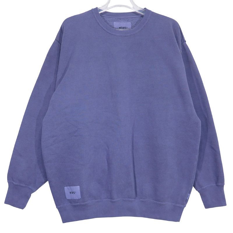 新品同様 WTAPS ダブルタップス 24AW SIGN 01/SWEATER/CTPL 242ATDT
