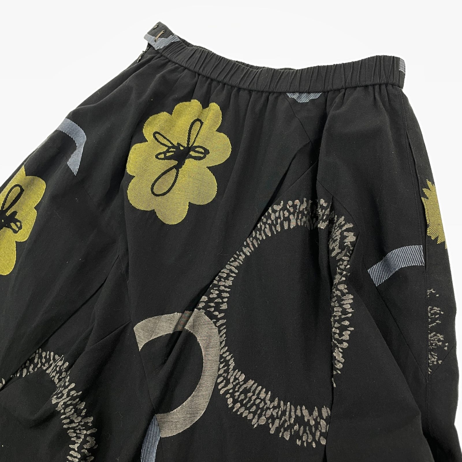 慈雨 ジウ センソユニコ 04222022 変形フレアスカート ロングスカート