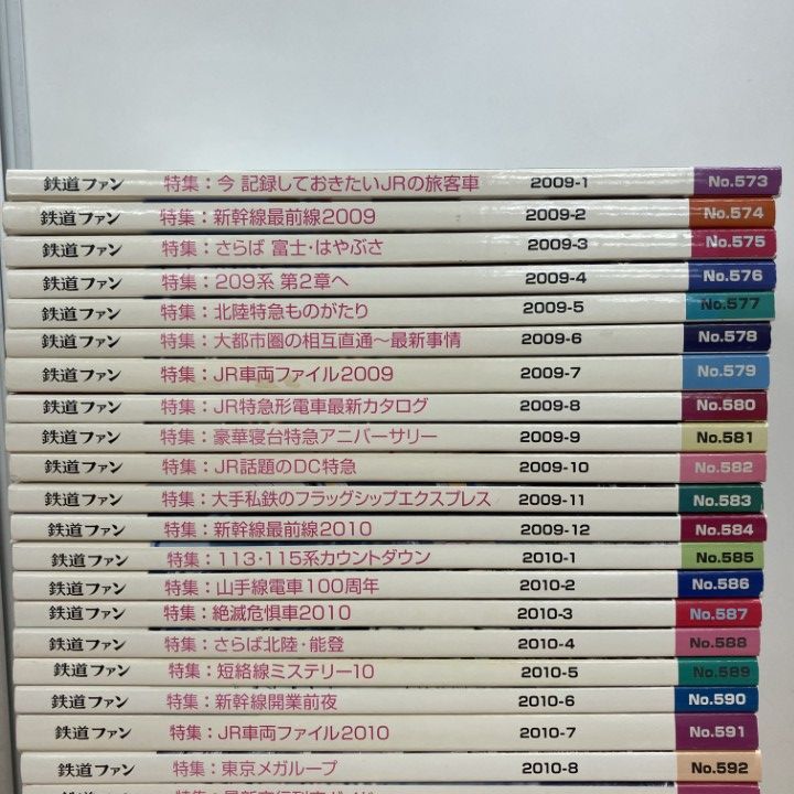 アウトレット 鉄道ファン 2011年 全12号セット 鉄道ファン 2011年 1月