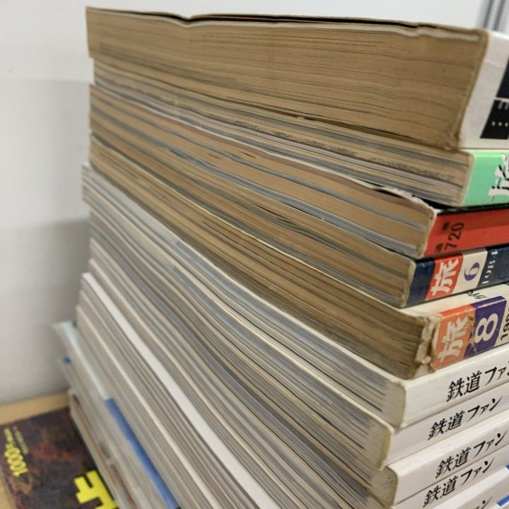 □01)【1点限り!】鉄道などの本・雑誌 まとめ売り約40冊大量セット