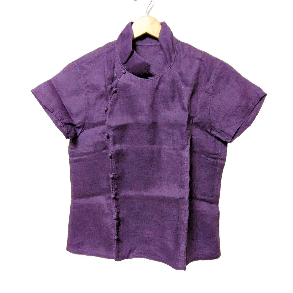 ヨーガンレール・シャツ、ブラウス JURGEN LEHL(ヨーガンレール) 半袖シャツブラウス サイズM レディース