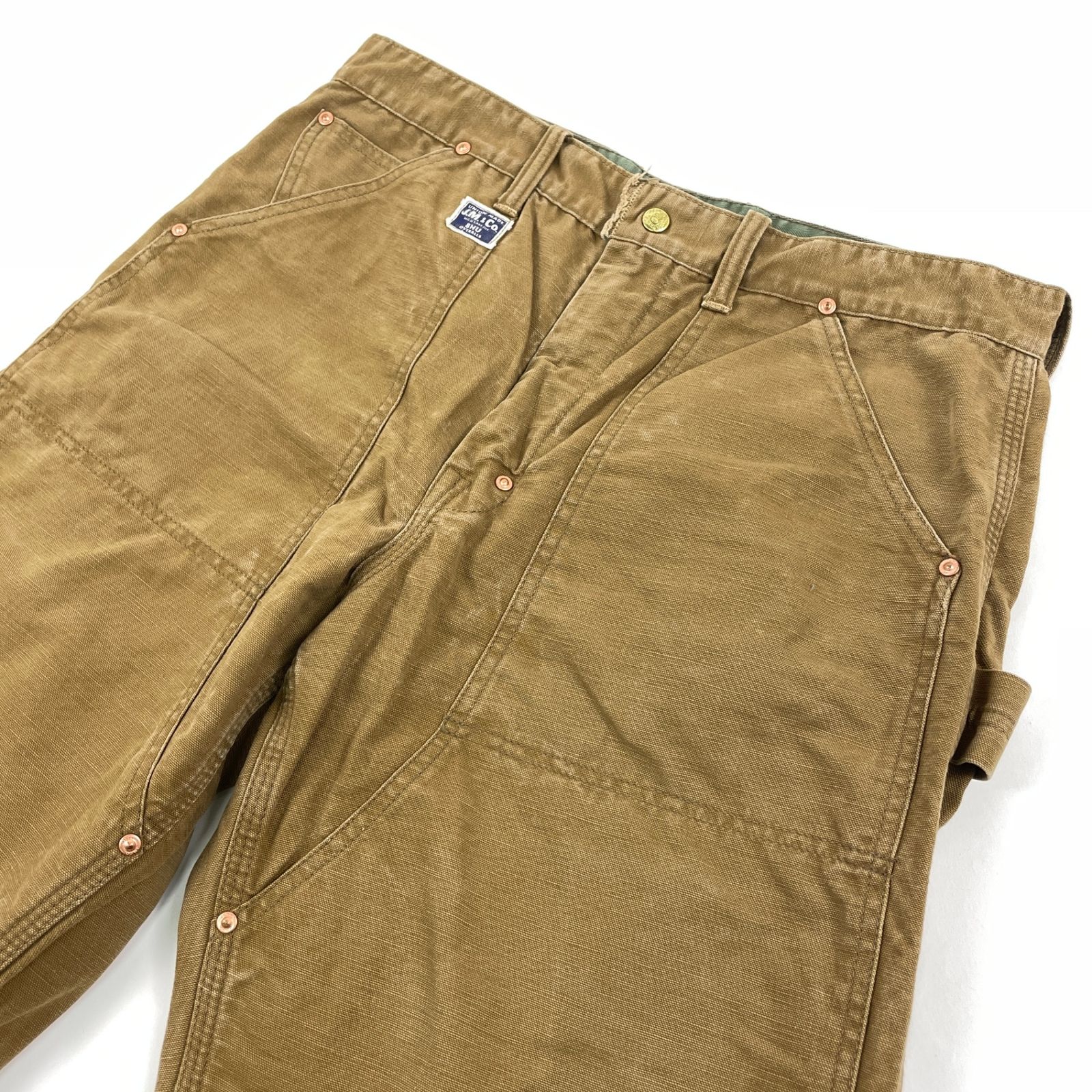 JOE McCOY ブラウンヒッコリー ダブルニー ペインター 直営店限定品