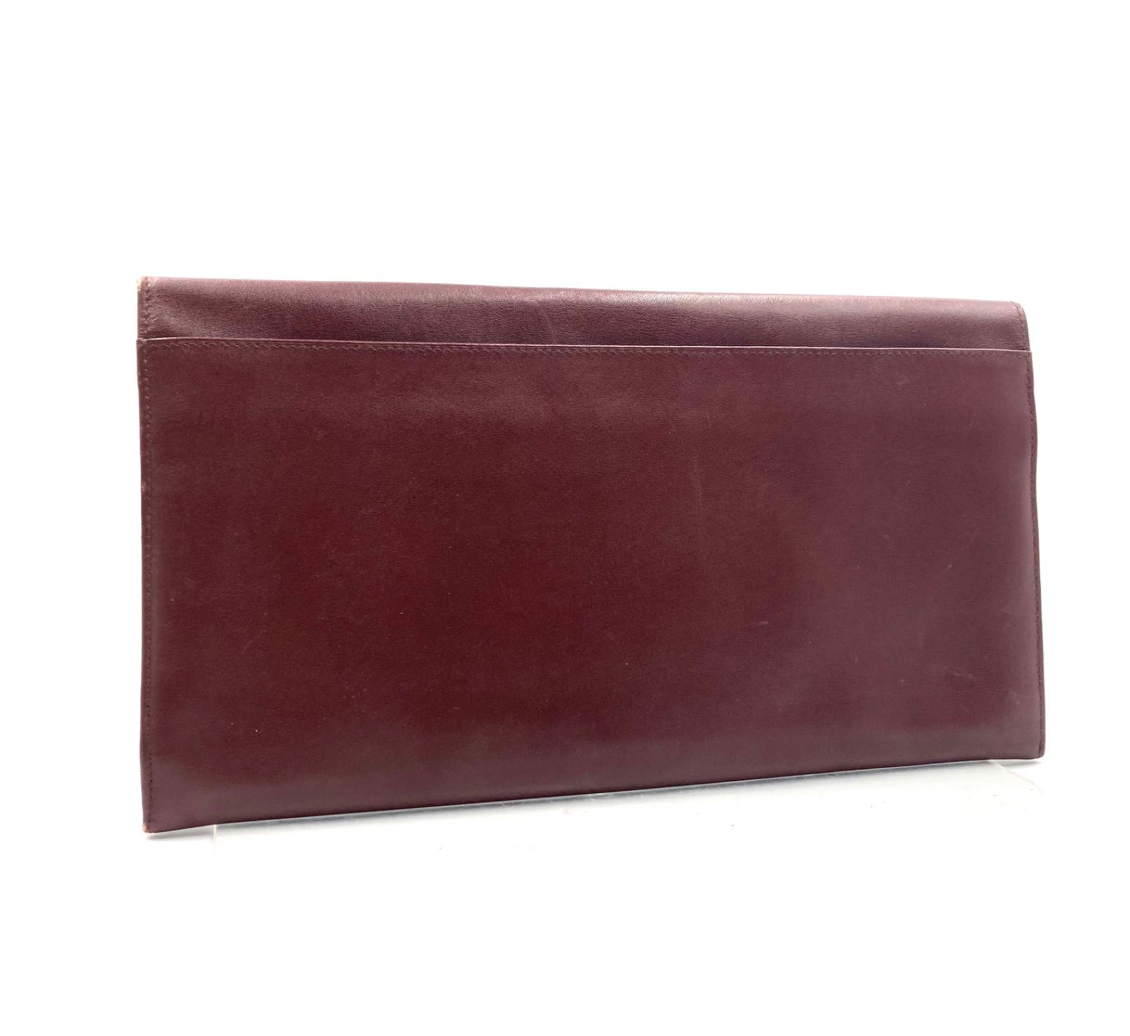 Cartier カルティエ must de Cartier マストドゥカルティエ ロゴ型押し