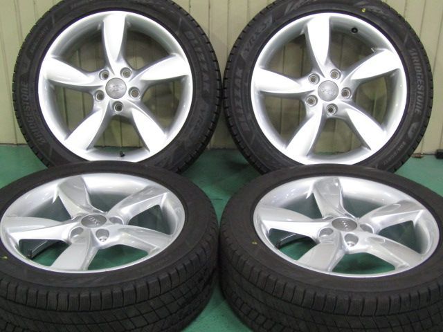 【美品で超溝あり】アウディ　8V系　A3ウインター純正　5アームヘリカデザイン