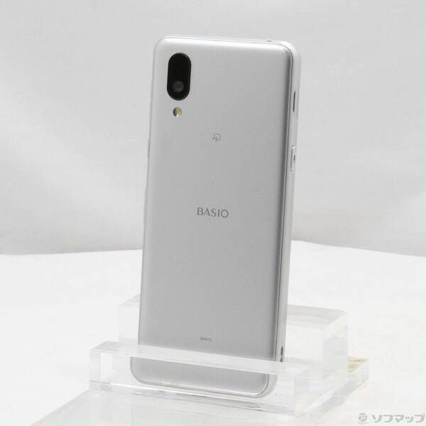 品〕 BASIO active2 64GB シルバー SHG12 au SIMフリー【349】