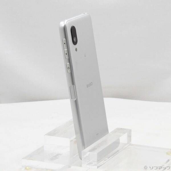 品〕 BASIO active2 オンライン 64GB シルバー SHG12 au SIM