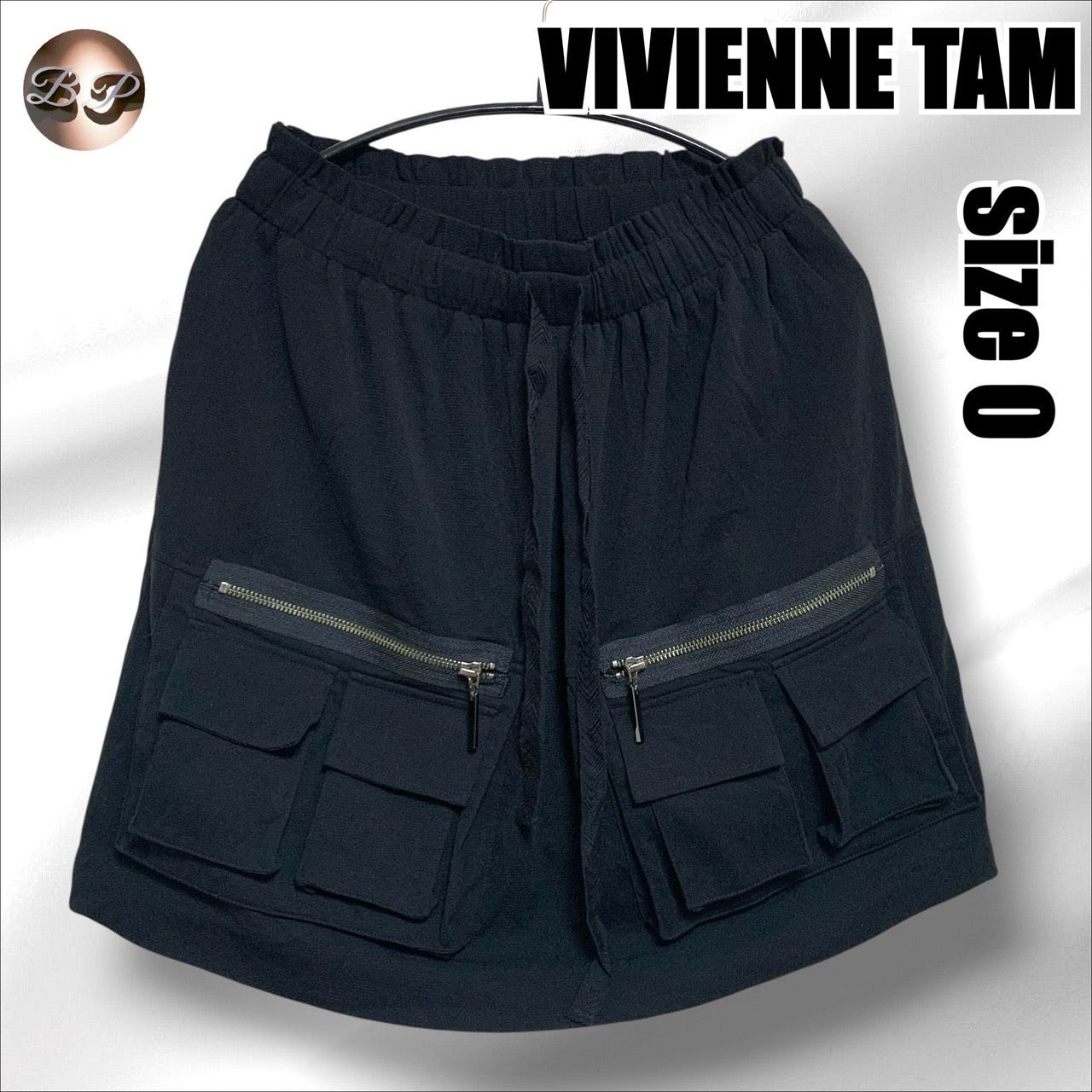 VIVIENNE TAM ヴィヴィアン タム スカート サイズ0 黒色系 レディース