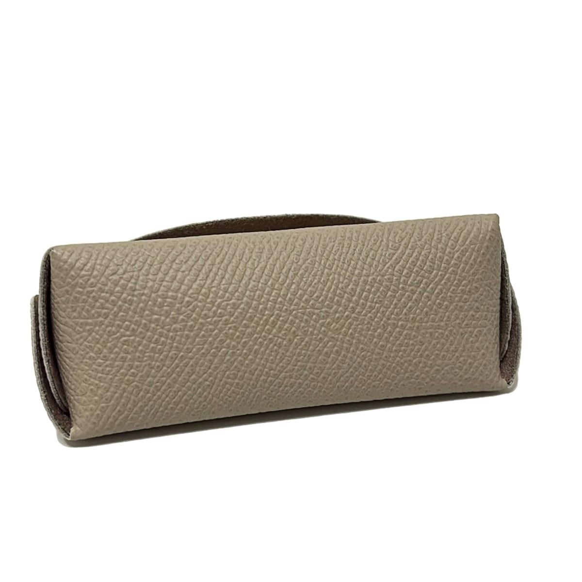 BONAVENTURA(ボナベンチュラ) 小物入れ美品 - グレーベージュ リップ