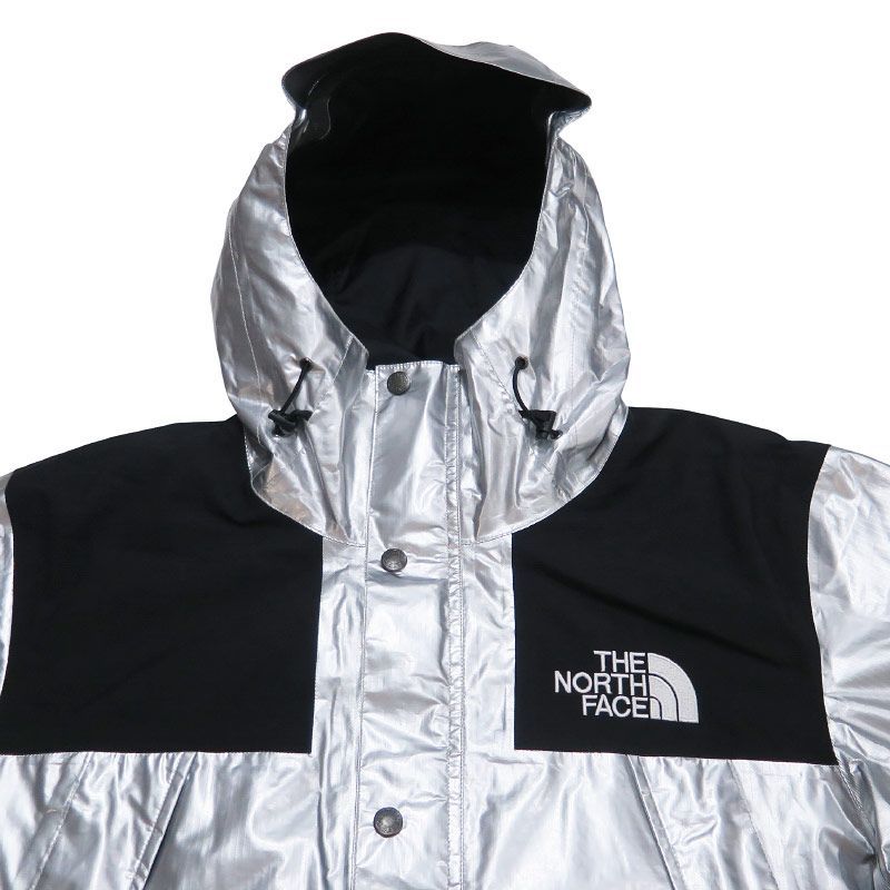 シュプリーム　ノースフェイスパーカーS Supreme シュプリーム 18SS × The North Metallic Mountain Parka