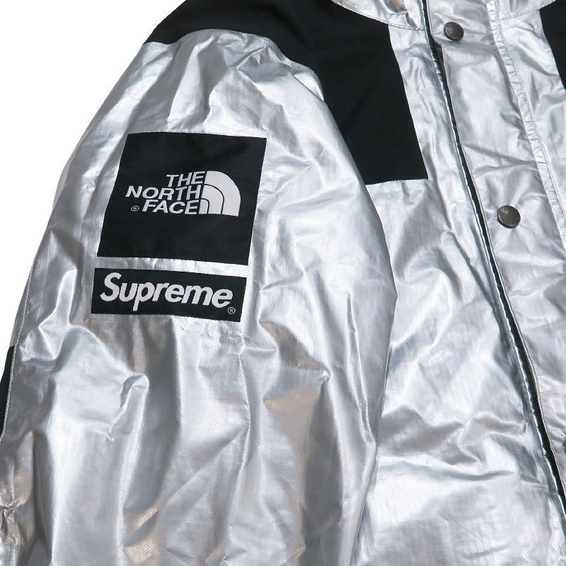 N*n様 THE NORTH FACE シルバー ジャケット SUPREME シュプリーム x THE NORTH FACE ザノースフェイス 18SS