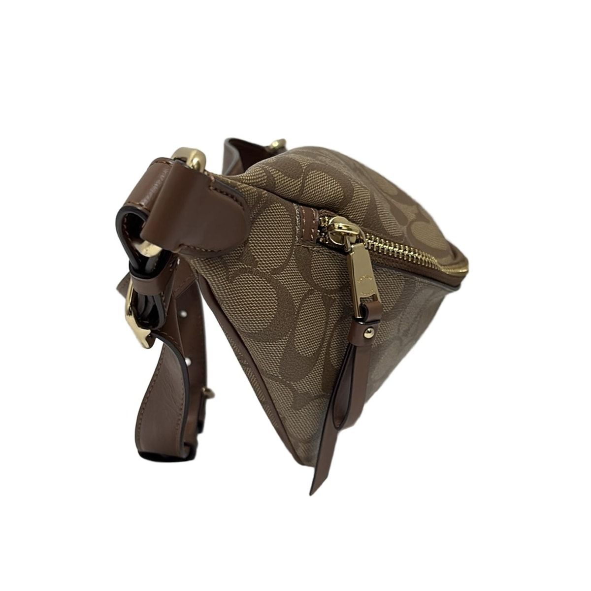 COACH - COACH コーチ レザー ウエスト ポーチ ショルダー バッグ