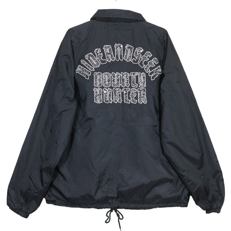 HIDE AND SEEK ハイドアンドシーク x BOUNTY HUNTER バウンティーハンター HS×BH TEAM JACKET HBJ-010124 チームジャケット ブラック サイズXL novz