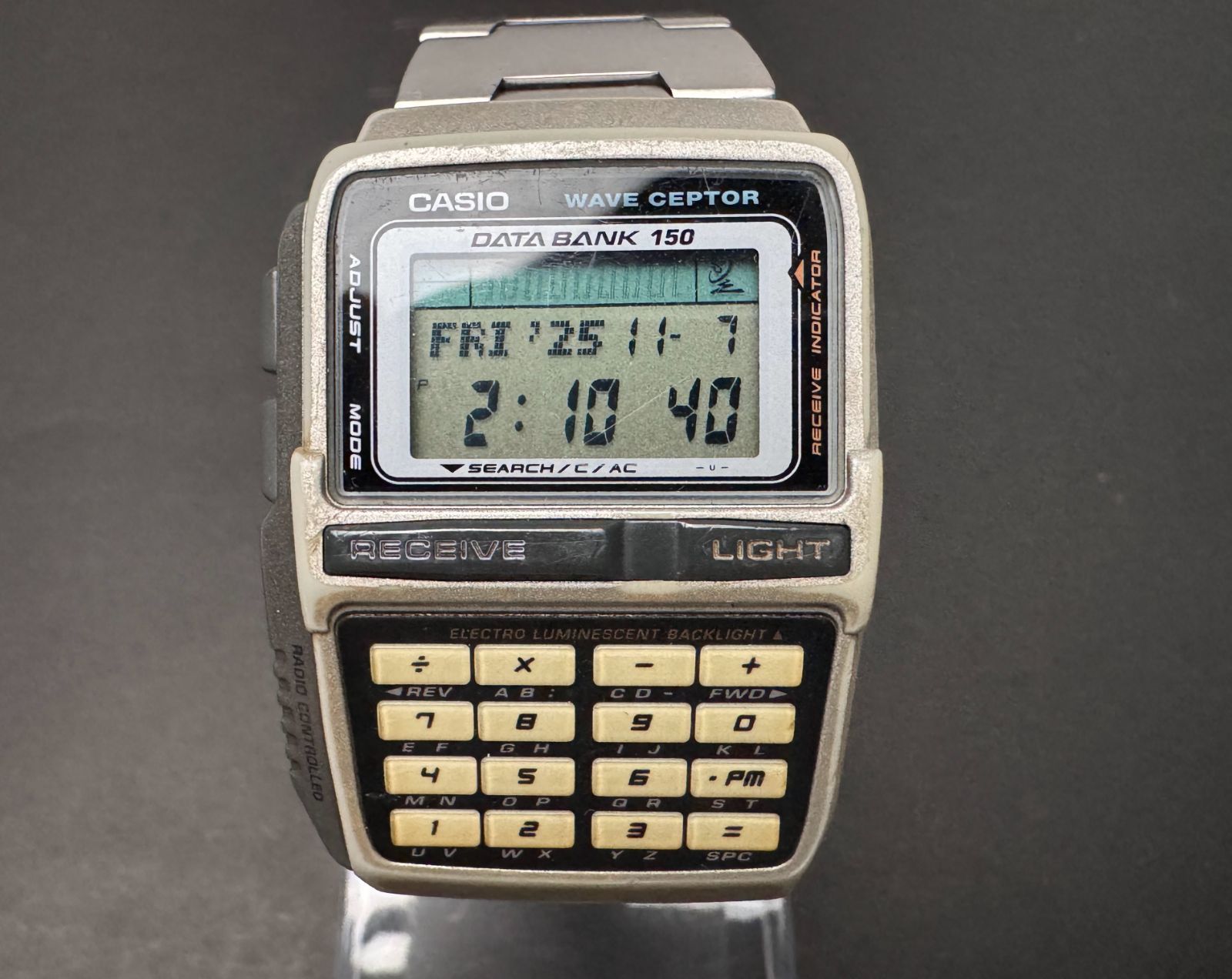 稼働品 CASIO カシオ データバンク DBC-W151 腕時計 デジタル