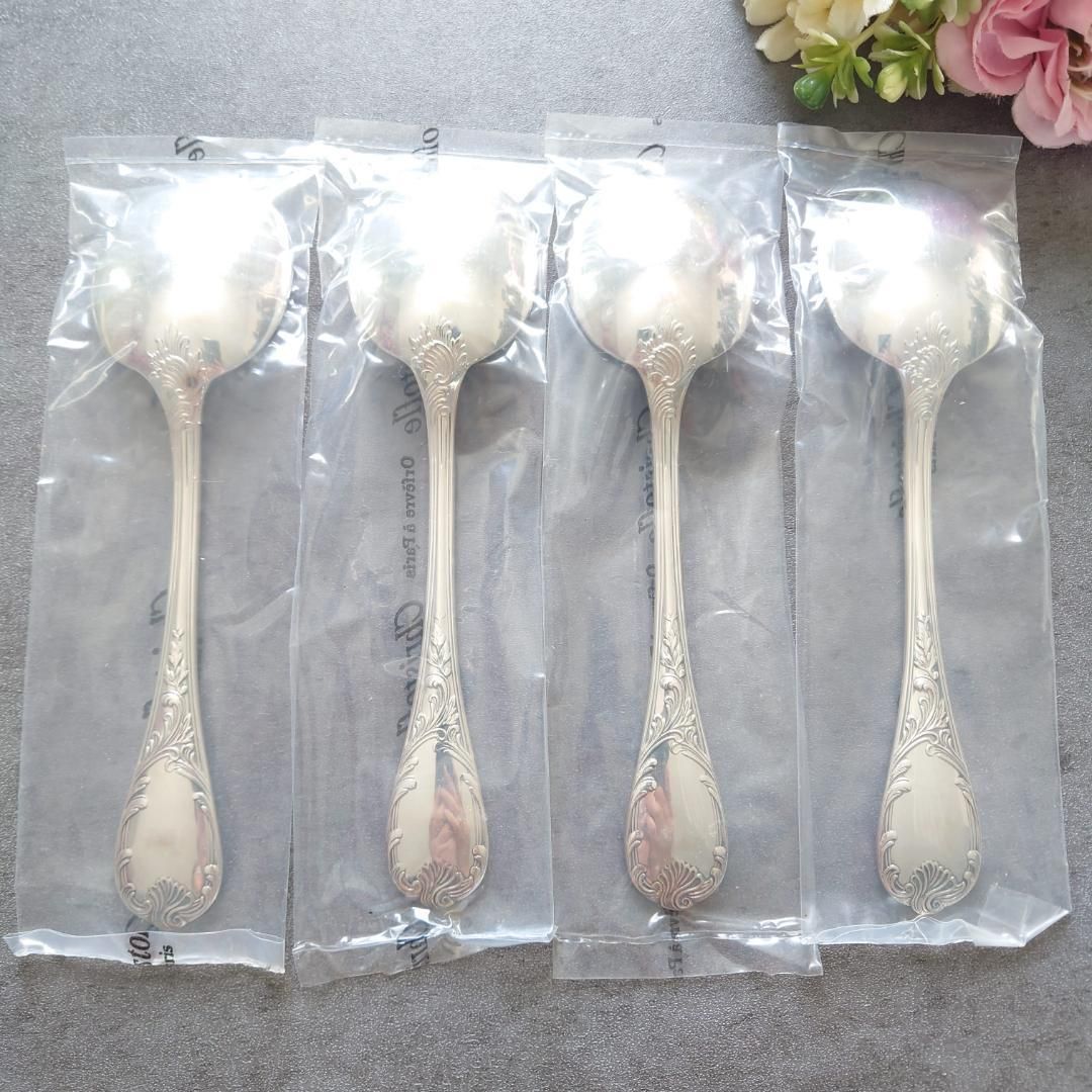 クリストフル マルリー コンソメスプーン 未開封 4点 - メルカリ