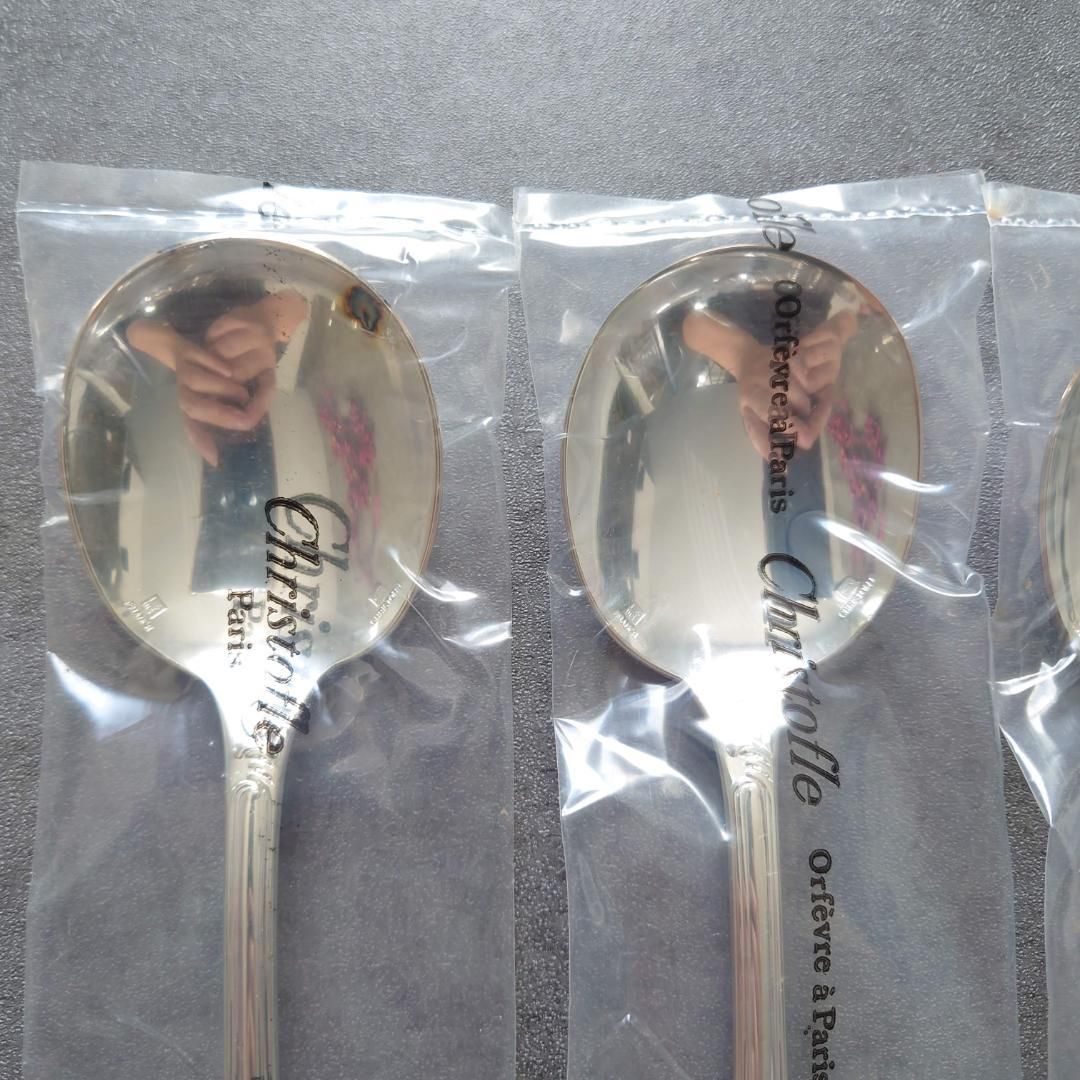 クリストフル マルリー コンソメスプーン 未開封 4点 - メルカリ