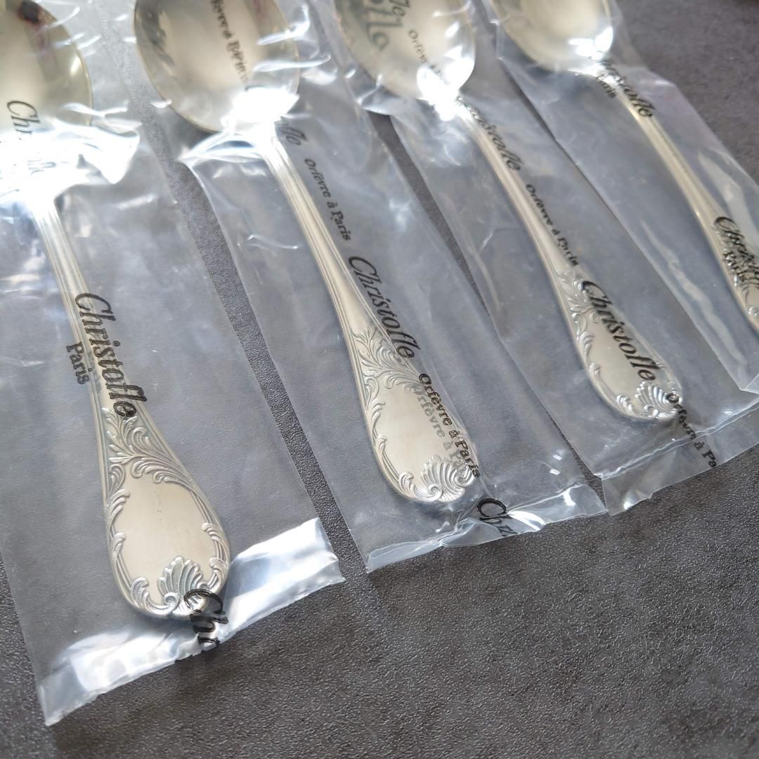 クリストフル マルリー コンソメスプーン 未開封 4点 - メルカリ