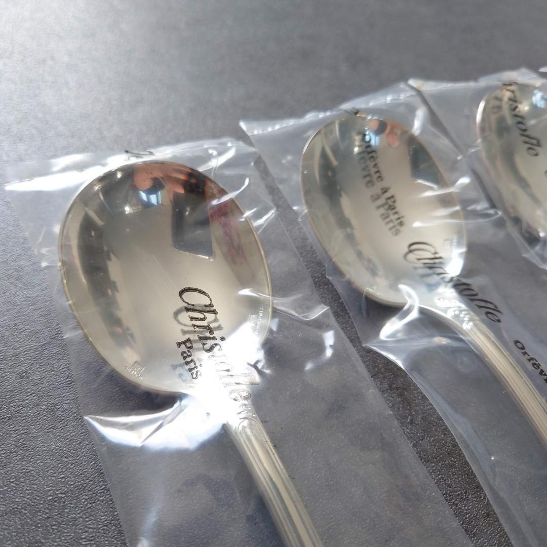 クリストフル マルリー コンソメスプーン 未開封 4点 - メルカリ