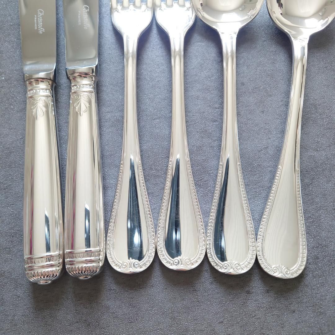 クリストフル マルメゾン テーブルサイズ 6点