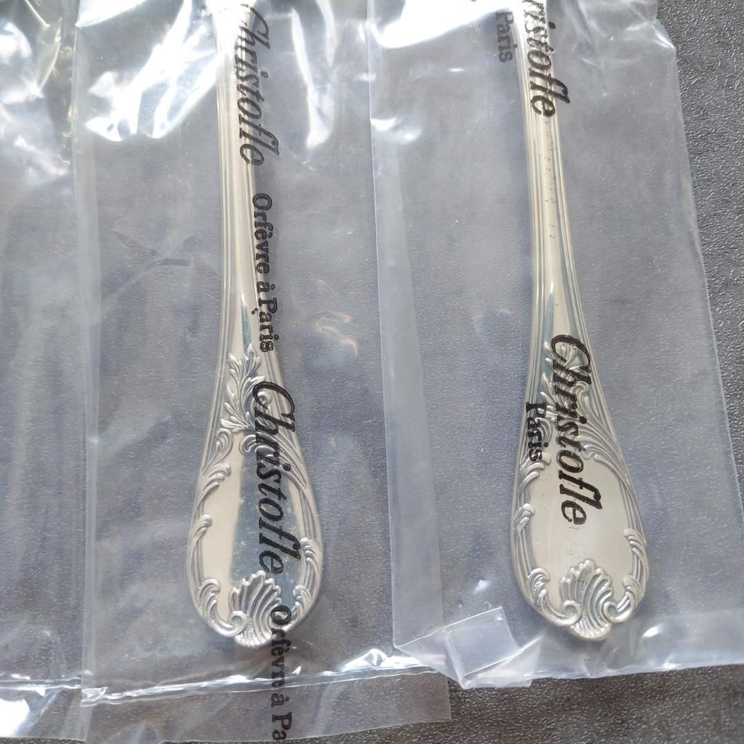 クリストフル マルリー コンソメスプーン 未開封 4点 - メルカリ