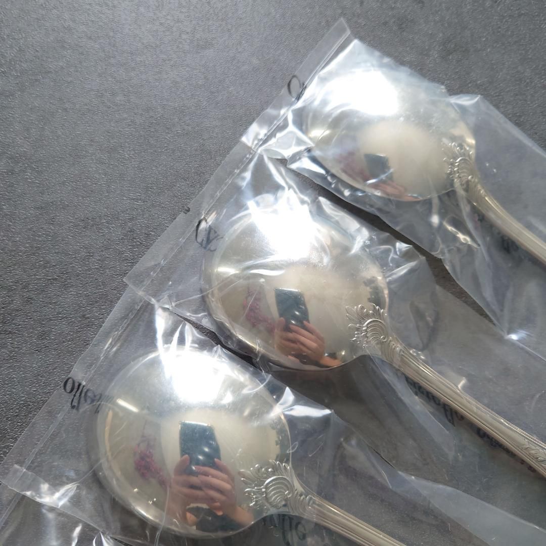 クリストフル マルリー コンソメスプーン 未開封 4点 - メルカリ