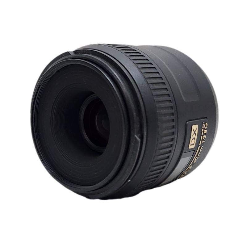 ニコン Nikon 標準マイクロレンズ レンズのみ AF-S DX Micro NIKKOR 40mm f 2.8G ブラック 動作 済 22511K60