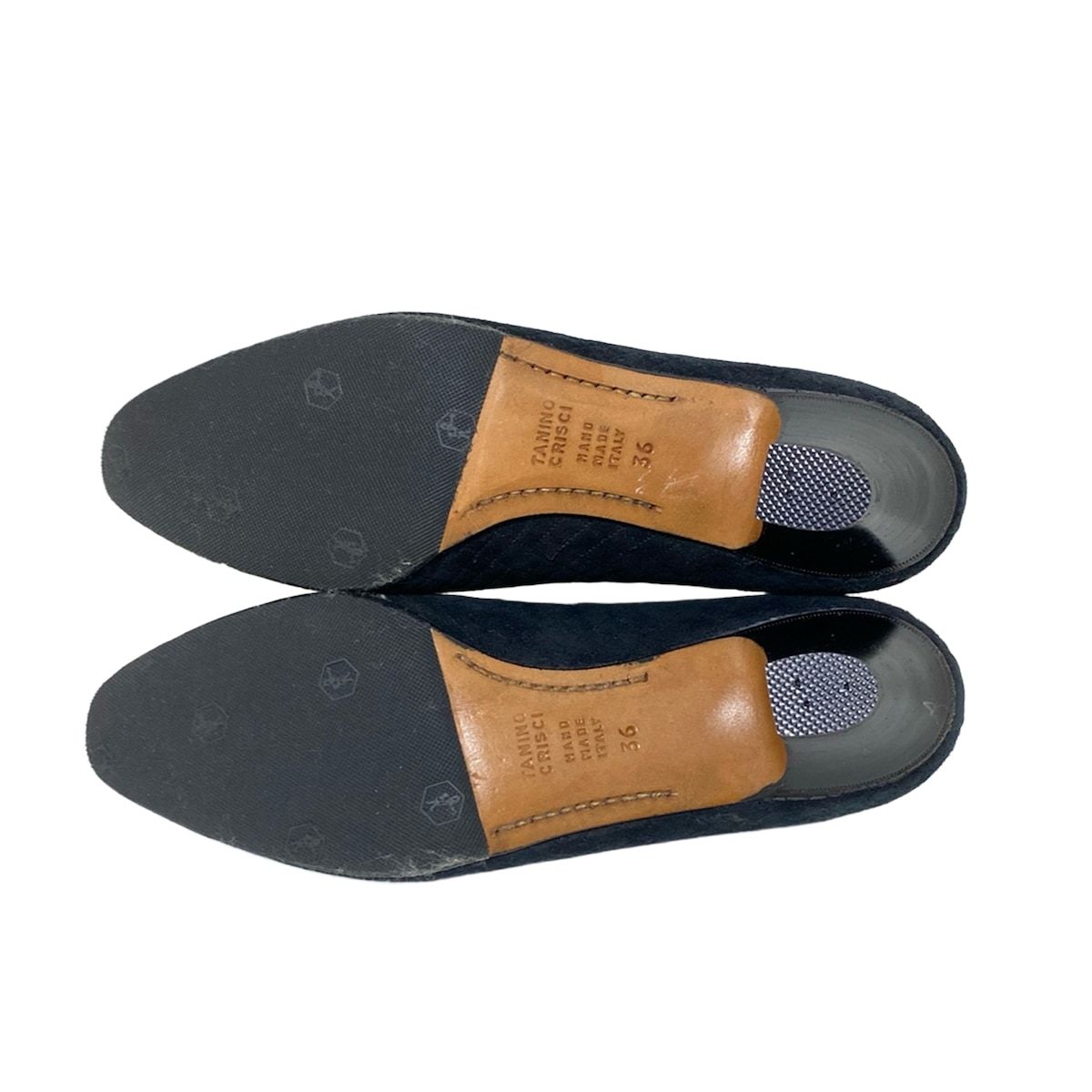 TANINO CRISCI(タニノクリスチー) パンプス 36 レディース - 黒