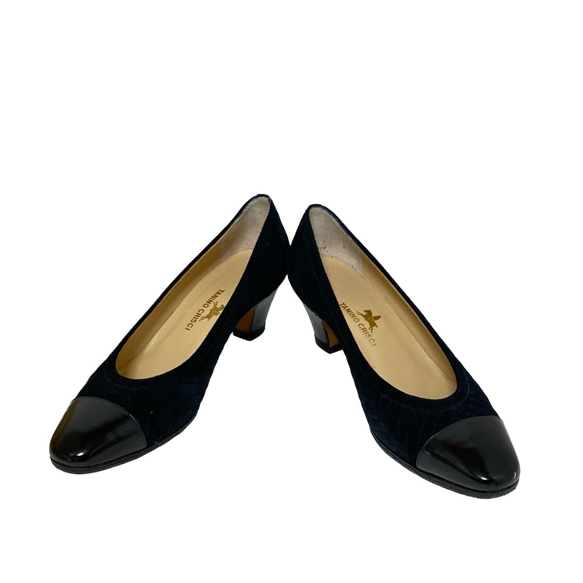 TANINO CRISCI(タニノクリスチー) パンプス 36 レディース - 黒