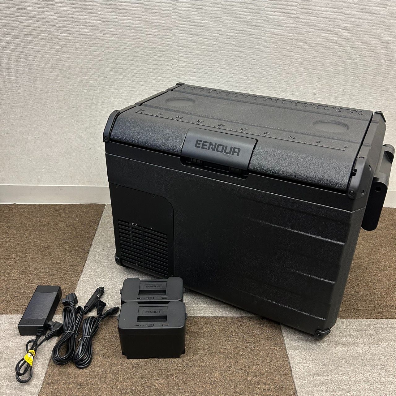 動作 済み EENOUR D35 イーノウ 車載冷蔵庫 35L バッテリー2個付き DB01