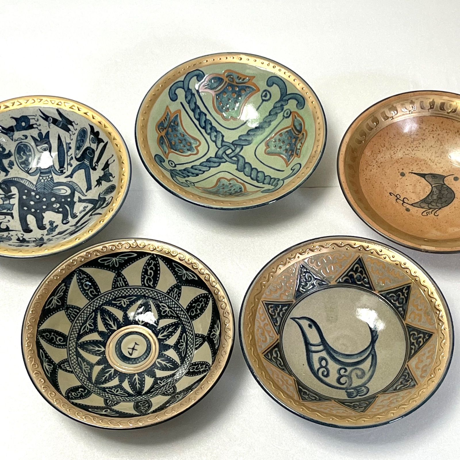 未使用　希少　eclectique kaikai カイカイ　プレート　5枚 ◼︎未使用保管品◼︎【Eclectique kaikai エクレクティックカイカイ