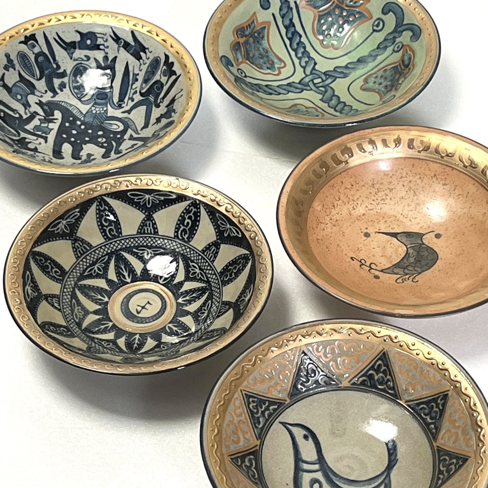 希少 未使用 eclectique kaikai カイカイ プレート 5枚 希少 未使用