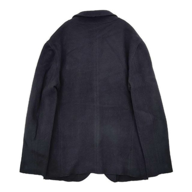 R&D.M.Co- ウールフェルトニット ジャケット ネイビー レディース