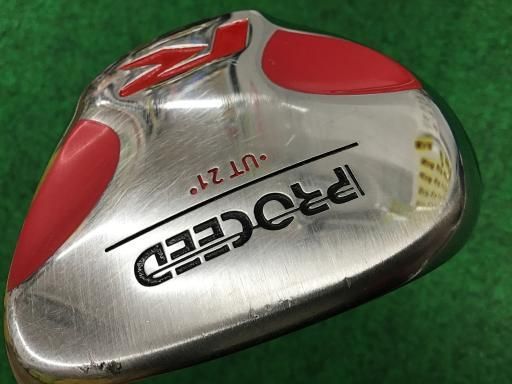 【】 ジャスティック PROCEED TOUR CONQUEST R TI・UT Premium 21° ユーティリティ UT PROCEED TOUR SILVER 985U (フレックスS) メンズ 男性用 右利き 右用 Cランク ゴルフクラブ