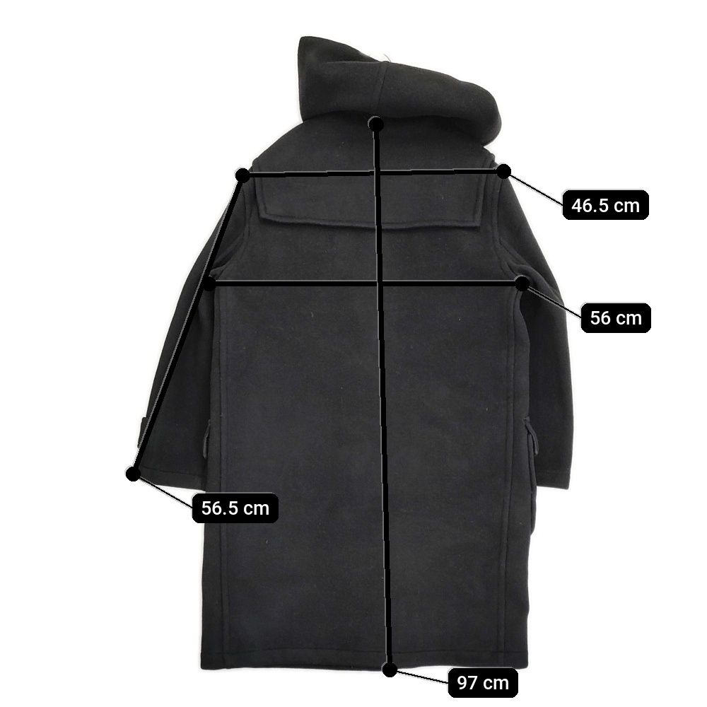 MARGARET HOWELL 旧タグ 英国製 ウール メルトン ダッフルコート