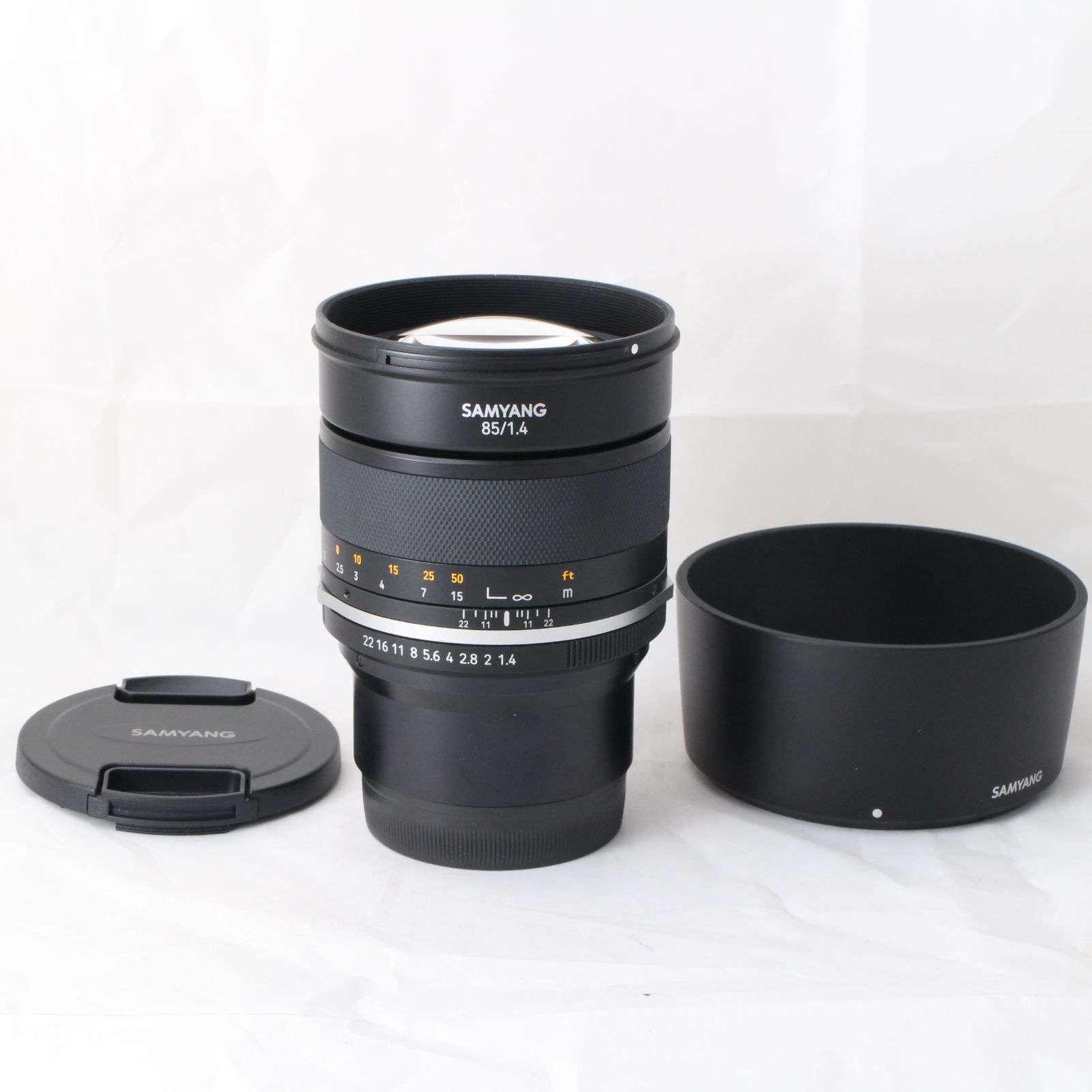☆美品☆ SAMYANG サムヤン 単焦点中望遠レンズ MF 85mm F1.4 MK2 SONY