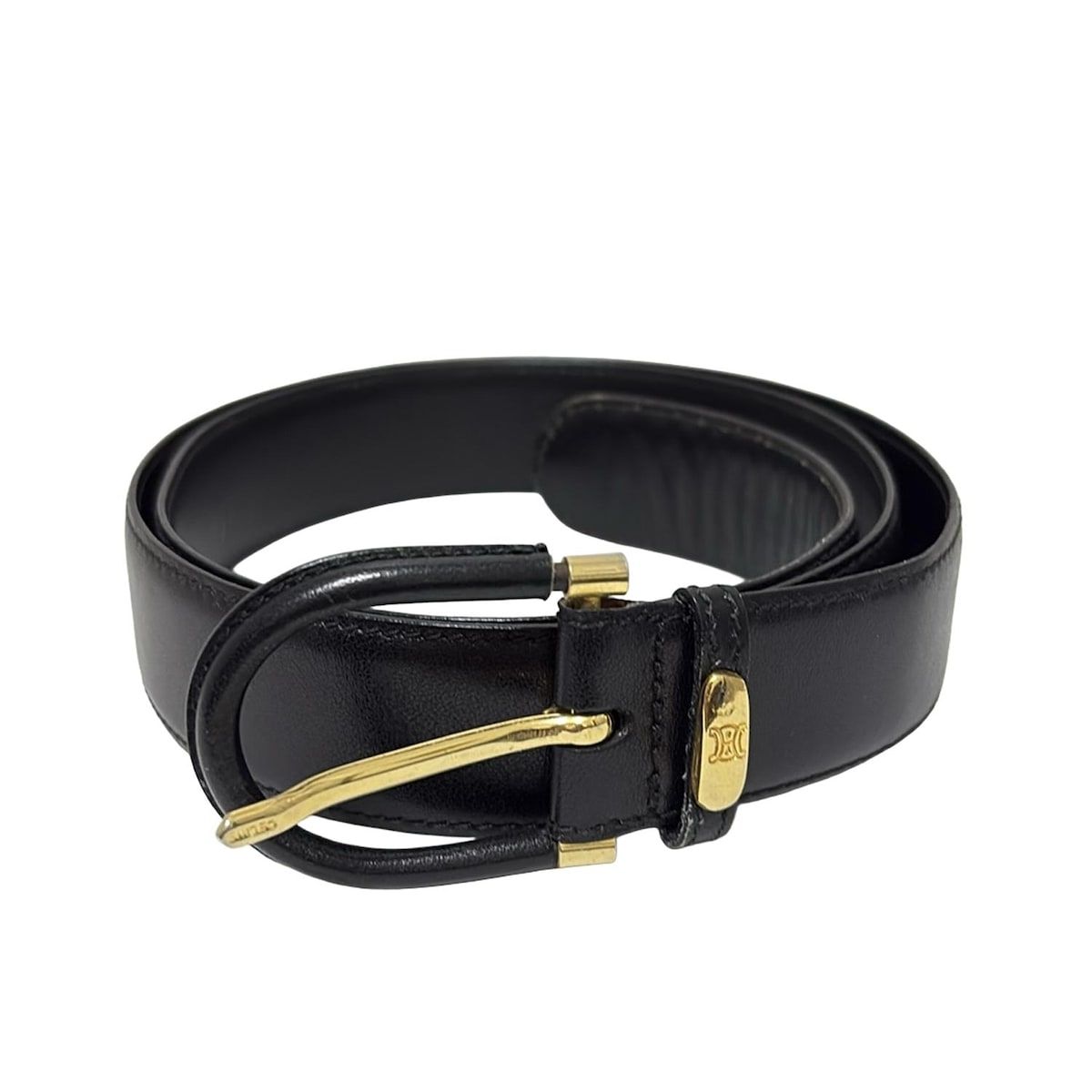 CELINE(セリーヌ) ベルト 85 - 黒 レザー - メルカリ