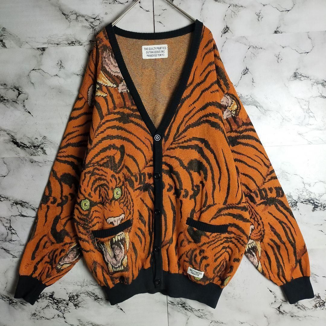 入手困難】ワコマリア☆ティムリーハイ タイガー カーディガン 即完売