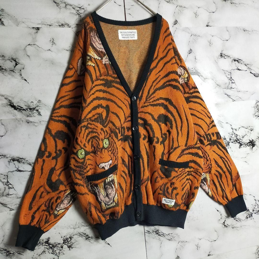 入手困難】ワコマリア☆ティムリーハイ タイガー カーディガン 即完売