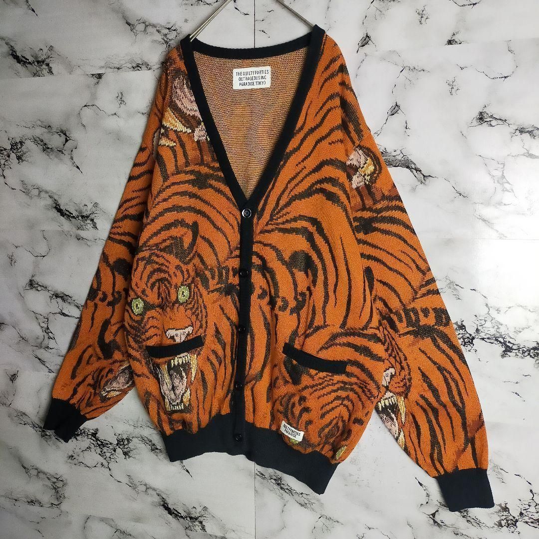 入手困難】ワコマリア☆ティムリーハイ タイガー カーディガン 即完売