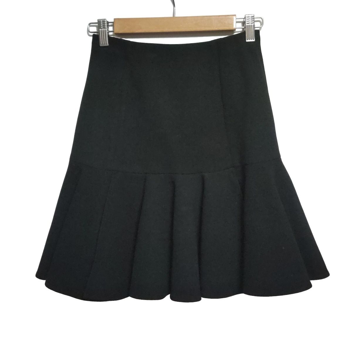 FOXEY(フォクシー) スカート サイズ38 M レディース - 28680 黒 ひざ丈